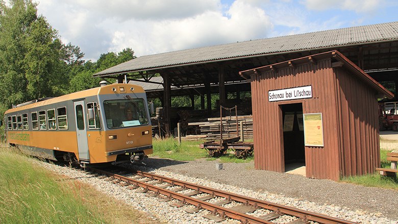 Museumshaltestelle Schönau, © NB/Schendl