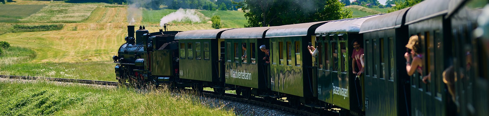 Dampflok der Waldviertelbahn