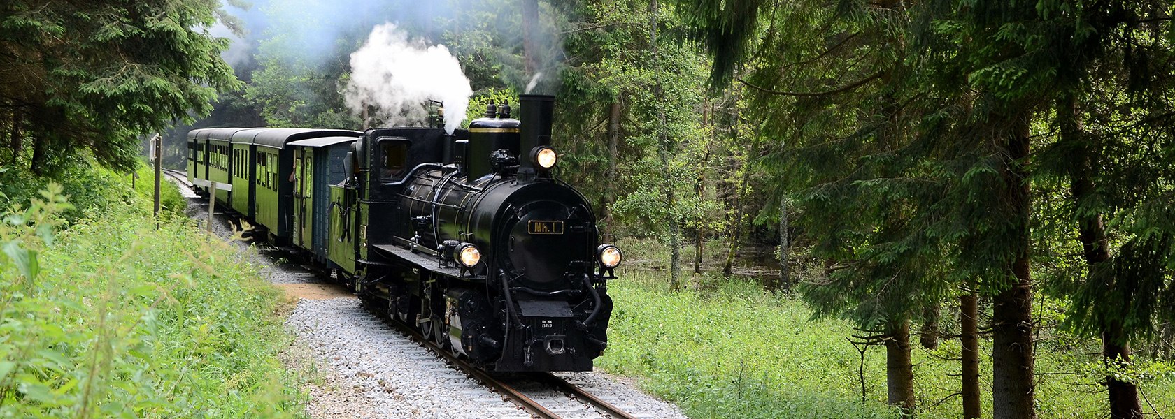 Mit der Waldviertelbahn durch tiefe Wälder, © NÖVOG/knipserl.at